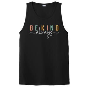 Be Kind Always Women Letter Print Inspirational PosiCharge Competitor Tank