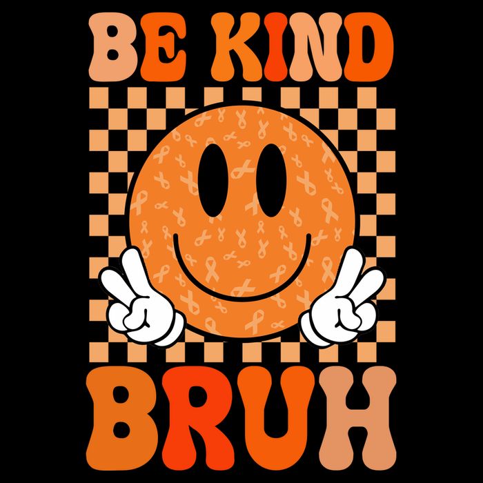 Be Kind Bruh Anti Bullying Smile Face Impact Tech Backpack