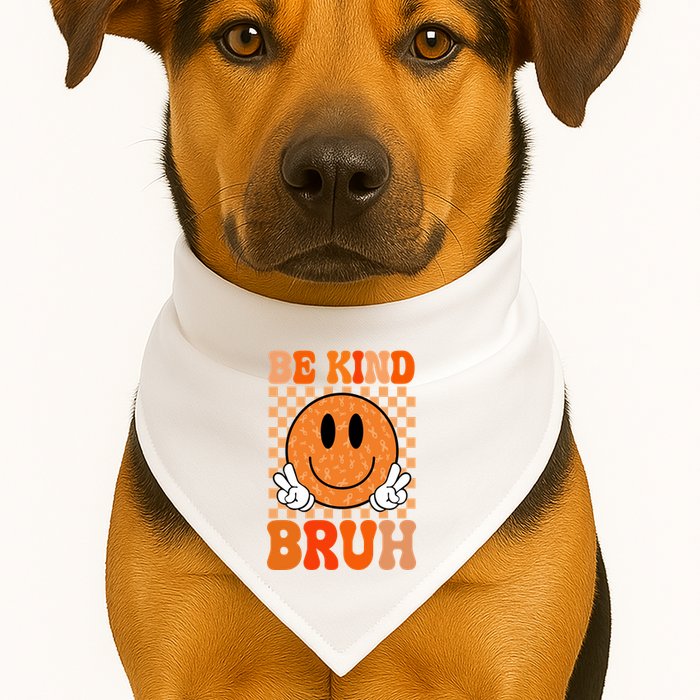 Be Kind Bruh Anti Bullying Smile Face USA-Made Doggie Bandana
