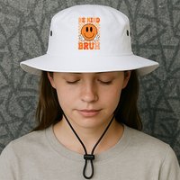 Be Kind Bruh Anti Bullying Smile Face Bucket Hat