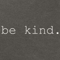 Be Kind Cotton Canvas Backpack