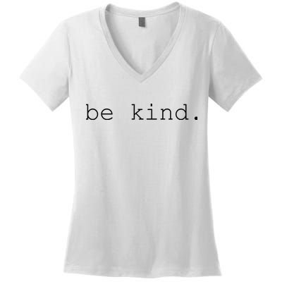 Be Kind Women's V-Neck T-Shirt