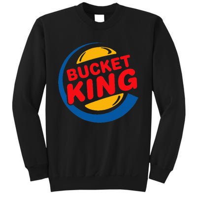 Bucket King Basketball Player Hoops Culture Funny Sweatshirt