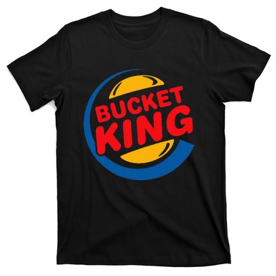 Bucket King Basketball Player Hoops Culture Funny T-Shirt