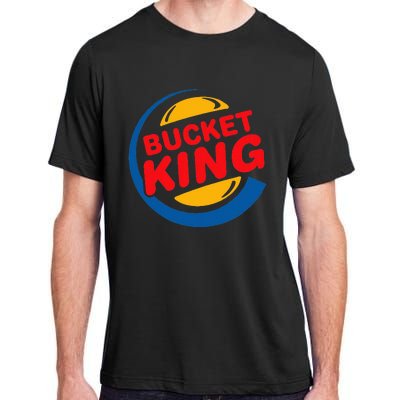 Bucket King Basketball Player Hoops Culture Funny Adult ChromaSoft Performance T-Shirt