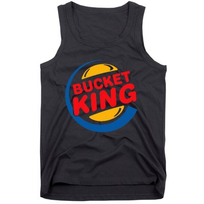 Bucket King Basketball Player Hoops Culture Funny Tank Top