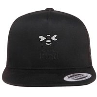 Bee Kind Flat Bill Trucker Hat