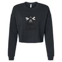Bee Kind Cropped Pullover Crew