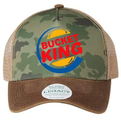 Bucket King Basketball Player Hoops Culture Legacy Tie Dye Trucker Hat