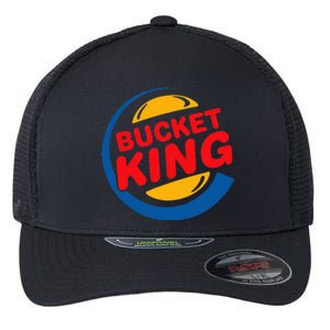 Bucket King Basketball Player Hoops Culture Flexfit Unipanel Trucker Cap