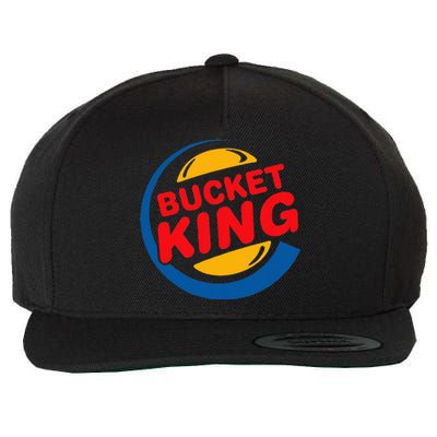 Bucket King Basketball Player Hoops Culture Wool Snapback Cap