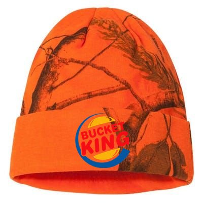 Bucket King Basketball Player Hoops Culture Kati Licensed 12" Camo Beanie