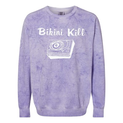 Bikini Kill Colorblast Crewneck Sweatshirt