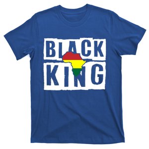 Black King Black History Month Blm Melanin African American Gift T-Shirt