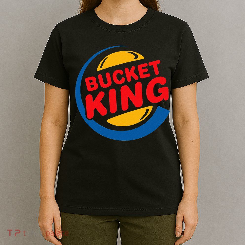 Bucket King Basketball Player Hoops Culture Funny T-Shirt