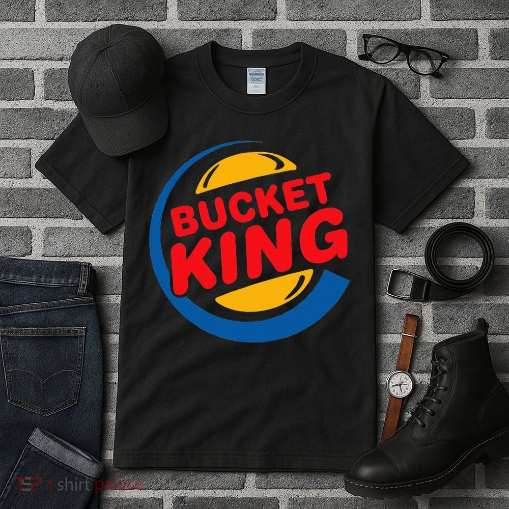 Bucket King Basketball Player Hoops Culture Funny Tall T-Shirt
