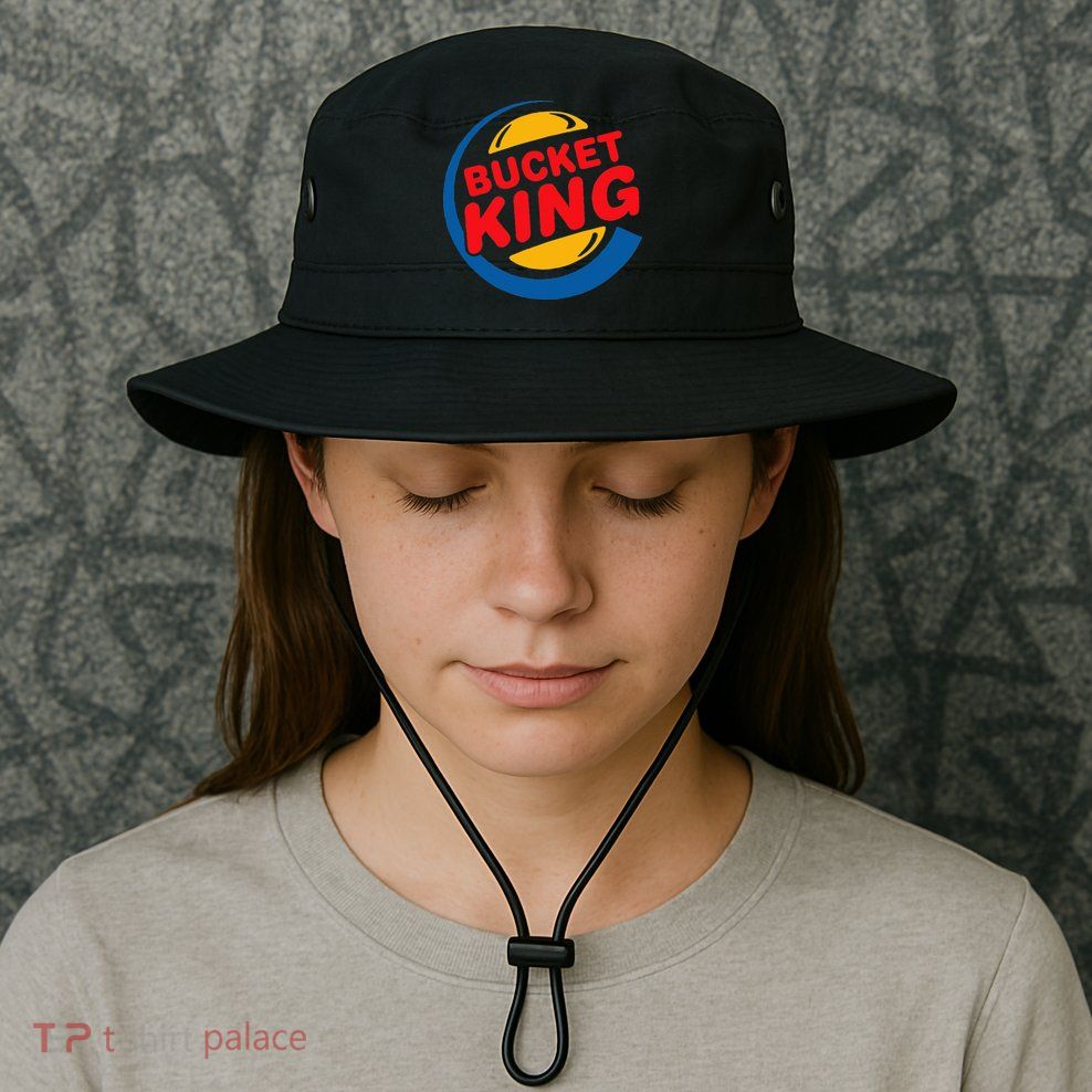 Bucket King Basketball Player Hoops Culture Funny Bucket Hat