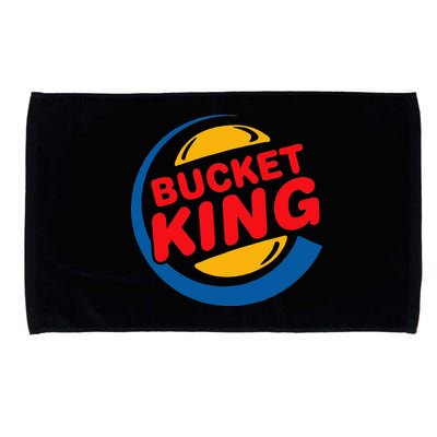 Bucket King Basketball Player Hoops Culture Funny Microfiber Hand Towel