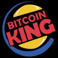 Bitcoin King Zip Tote Bag