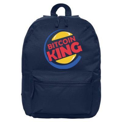 Bitcoin King 16 in Basic Backpack