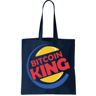 Bitcoin King Tote Bag