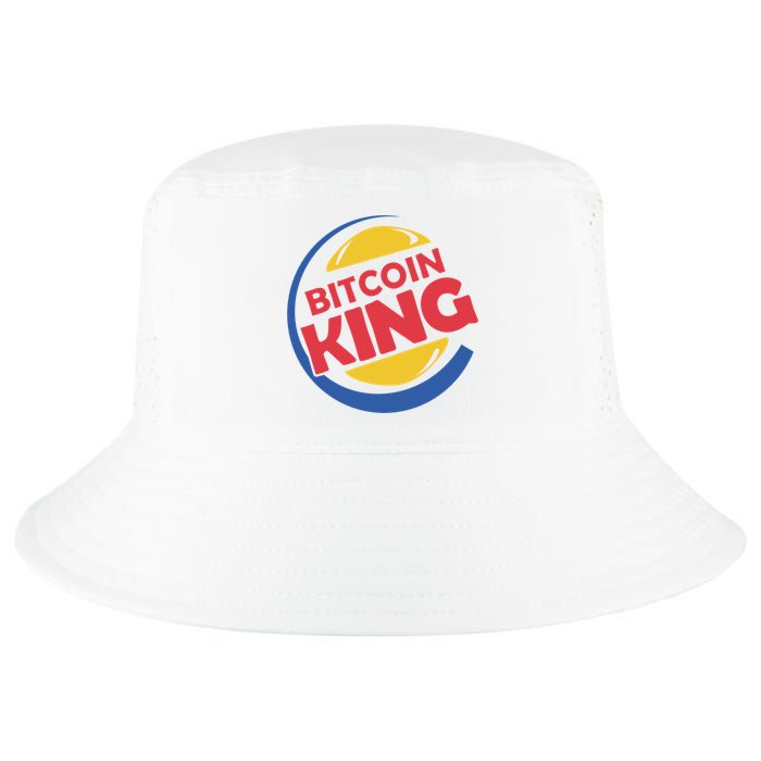 Bitcoin King Cool Comfort Performance Bucket Hat