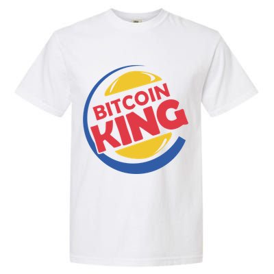Bitcoin King Garment-Dyed Heavyweight T-Shirt
