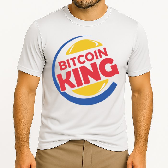 Bitcoin King Performance Shirt