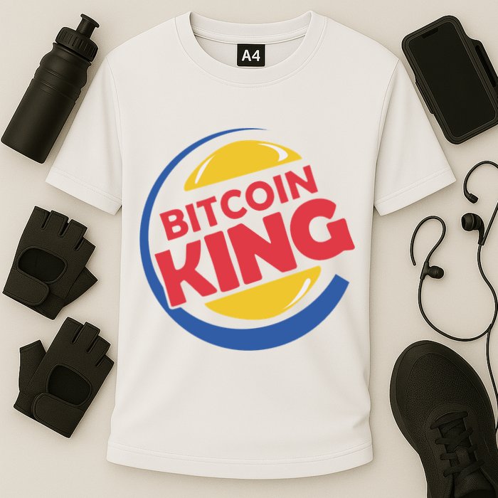 Bitcoin King Performance Shirt