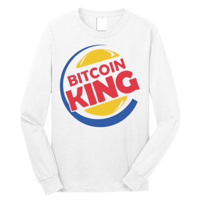 Bitcoin King Long Sleeve Shirt