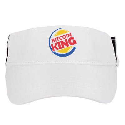 Bitcoin King Adult Drive Performance Visor