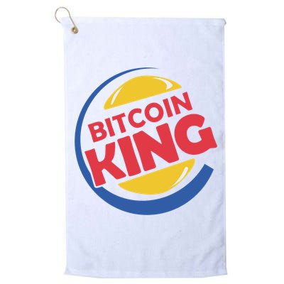 Bitcoin King Golf Towel