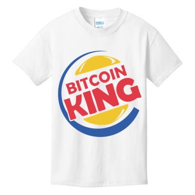 Bitcoin King Kids T-Shirt