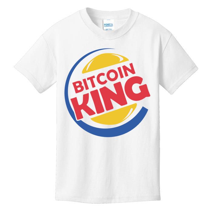 Bitcoin King Kids T-Shirt