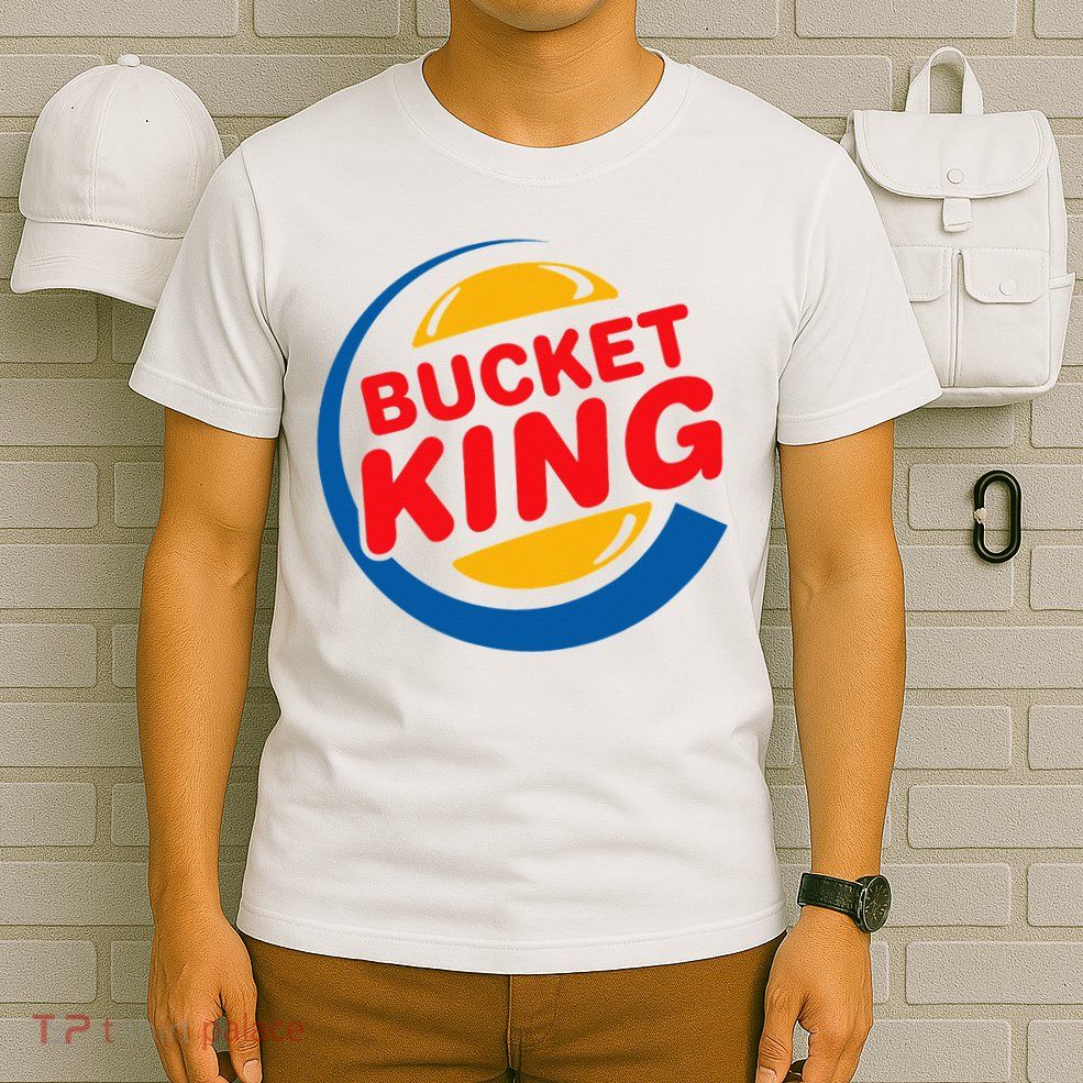 Bucket King Basketball Player Hoops Culture Funny T-Shirt