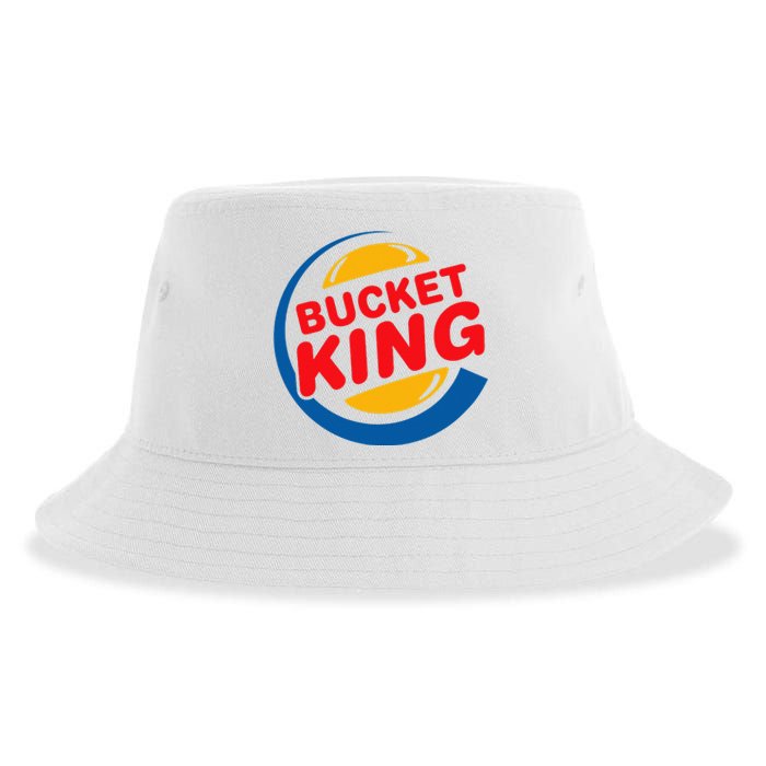 Bucket King Basketball Player Hoops Culture Funny Sustainable Bucket Hat