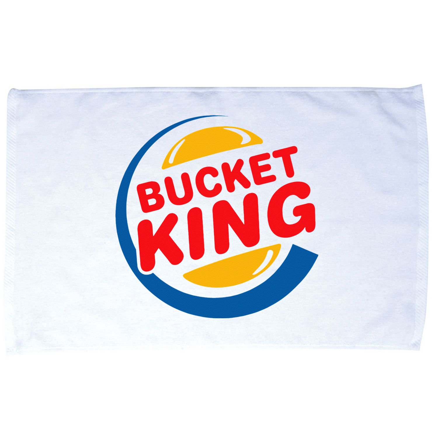 Bucket King Basketball Player Hoops Culture Funny Microfiber Hand Towel