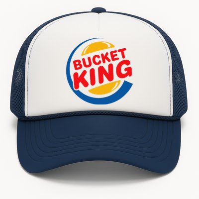 Bucket King Basketball Player Hoops Culture Funny Trucker Hat