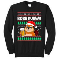 Bobr Kurwa Bober X Xmas Christmas Beer Kurwa Bober Xmas Beer Sweatshirt