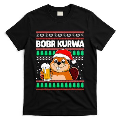 Bobr Kurwa Bober X Xmas Christmas Beer Kurwa Bober Xmas Beer T-Shirt