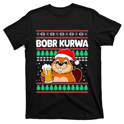 Bobr Kurwa Bober X Xmas Christmas Beer Kurwa Bober Xmas Beer T-Shirt