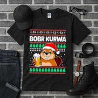 Bobr Kurwa Bober X Xmas Christmas Beer Kurwa Bober Xmas Beer Tall T-Shirt