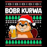 Bobr Kurwa Bober X Xmas Christmas Beer Kurwa Bober Xmas Beer Sustainable Bucket Hat