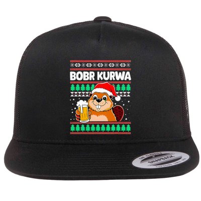 Bobr Kurwa Bober X Xmas Christmas Beer Kurwa Bober Xmas Beer Flatbill Hat