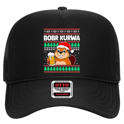 Bobr Kurwa Bober X Xmas Christmas Beer Kurwa Bober Xmas Beer Trucker Hat