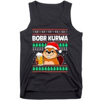 Bobr Kurwa Bober X Xmas Christmas Beer Kurwa Bober Xmas Beer Tank Top