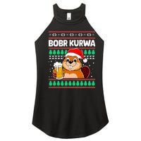 Bobr Kurwa Bober X Xmas Christmas Beer Kurwa Bober Xmas Beer Women's Perfect Tri Rocker Tank