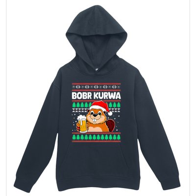 Bobr Kurwa Bober X Xmas Christmas Beer Kurwa Bober Xmas Beer Urban Pullover Hoodie