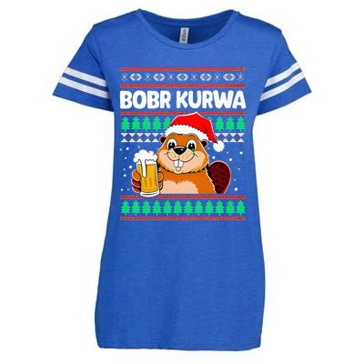 Bobr Kurwa Bober X Xmas Christmas Beer Kurwa Bober Xmas Beer Enza Ladies Jersey Football T-Shirt