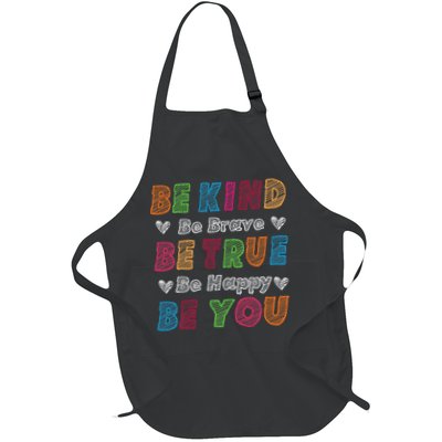 Be Kind Be Brave Be True Be Happy Be You Positive Quote Apron